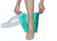 セリウムの証明書のゲルの鐙がねの足首の安定装置の支柱の解剖学的に輪郭を描かれたプラスチック貝