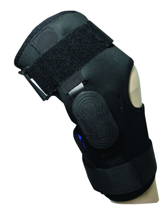 ネオプレンの覆いの通気性の関節炎のためのローマによって蝶番を付けられる膝サポート